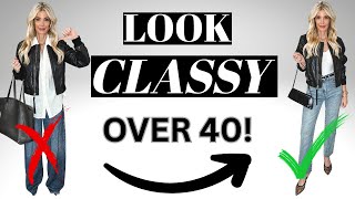 10 Game-Changing Style Tips To Look More Polished & Classy Over 40 | Fashion Over 40