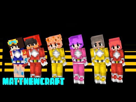 POWER RANGER MIA AND FRIENDS ME TOO DANCE MATTHEWCRAFT 340 ANIMATION