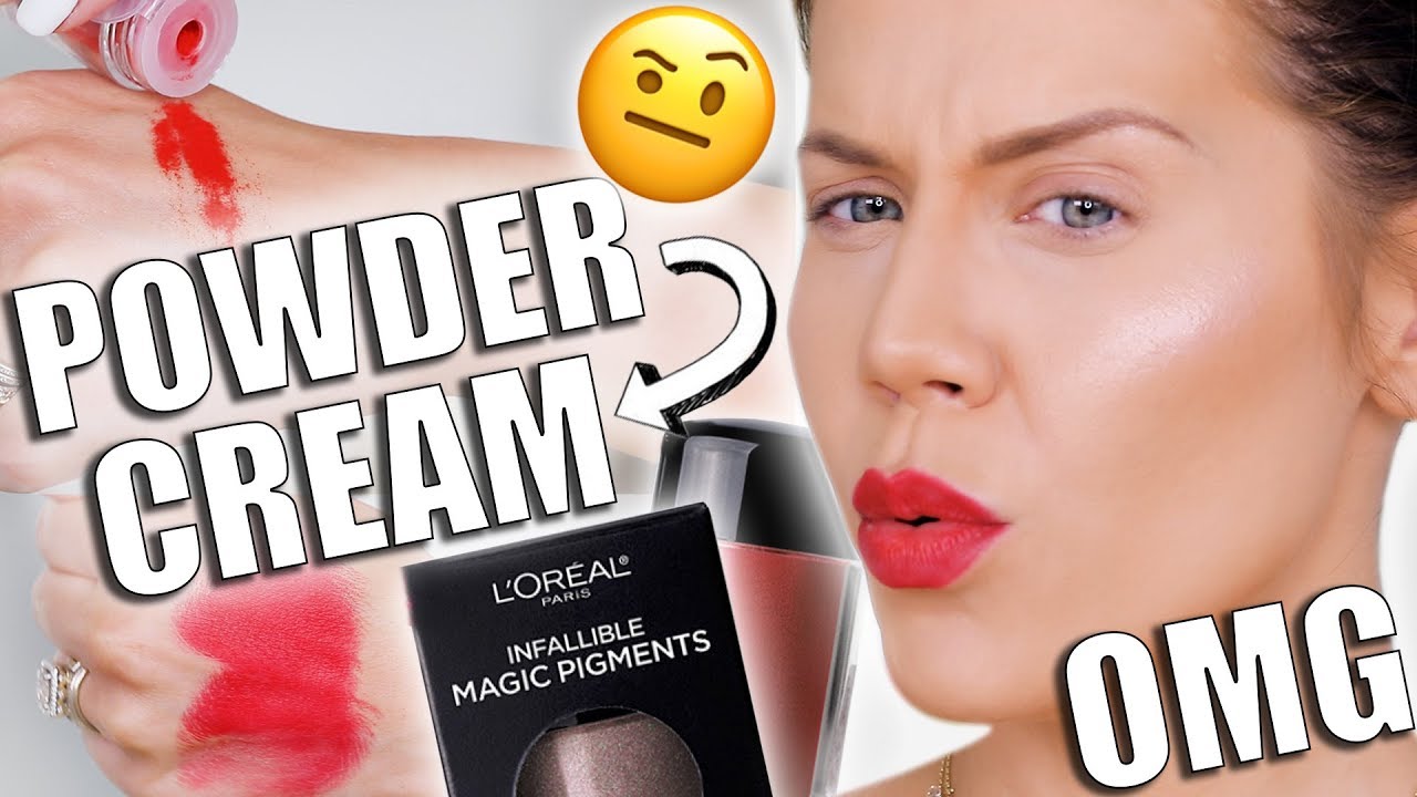 POWDER to CREAM LIPSTICKS and EYESHADOWS. OMG