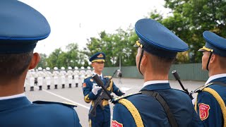 Young faces at military parade training site in Beijingparade