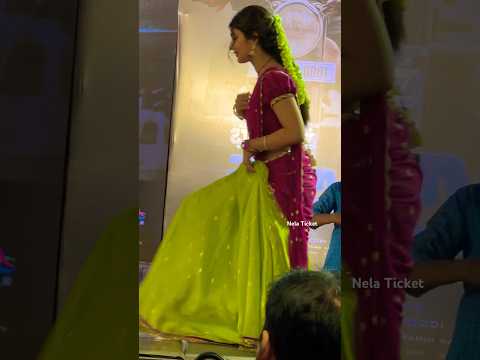Sreeleela Entry at Bhagavanth Kesari Press meet #balakrishna #sreeleela #kajalagarwal #anilravipudi