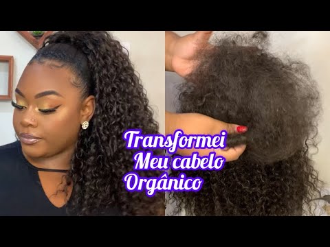 como recuperar o cabelo orgânico