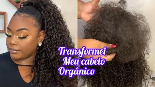 como recuperar o cabelo orgânico