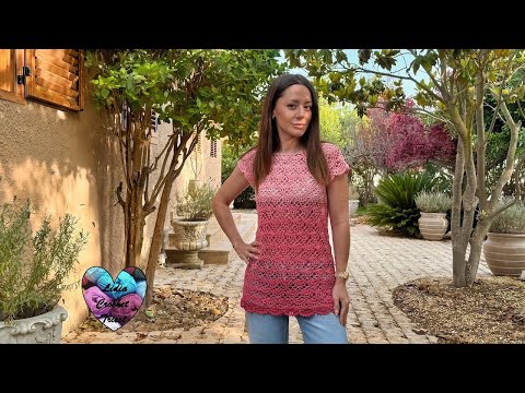 3 MODÈLES EN 1 Blouse Tunique ou Robe! TUTORIEL CROCHET TOUTES TAILLES #crochet #tutocrochet