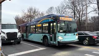 MTA NYCT #7661 & #7674 on the Q train Shuttle Bus to Atlantic Av at Prospect Park