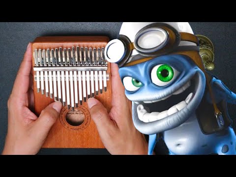 Tocando Crazy Frog con la Kalimba Económica