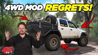 WE WASTED $1000s... 4WDs and mods we regret + money saving tips