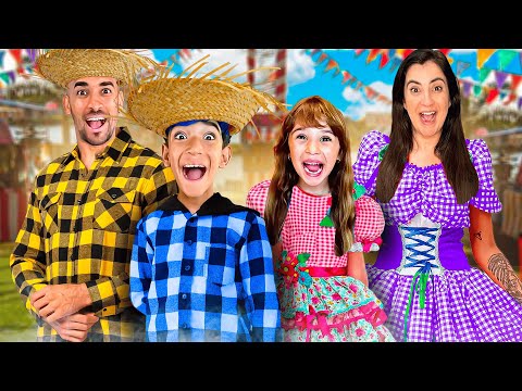 FESTA JUNINA NA CASA DA FAMÍLIA ROCHA