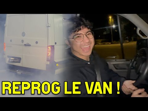 On reprog le van ! Le FAP était bouché 😂