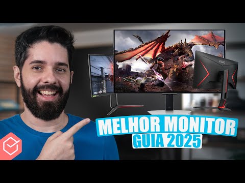 Qual MELHOR MONITOR CUSTO BENEFÍCIO para 2025!? 9 OPÇÕES do BARATO AO CARO para TRABALHAR e JOGAR!