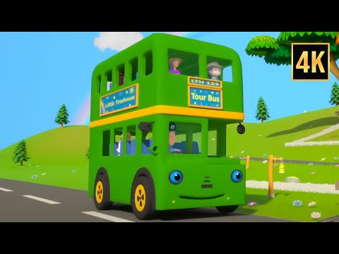 The Wheels on the Bus Fun Learning Nursery Rhyme & Kids Song