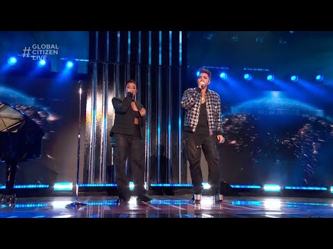 Demi Lovato and Adam Lambert -  "Mad World" Live Performance in LA | Global Citizen Live 2021