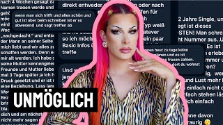 TRIGGERWARNUNG: Nach 1 Woche "ICH LIEBE DICH" sagen.