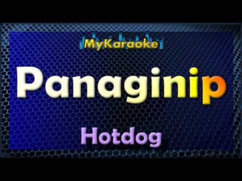 PANAGINIP – Karaoke version in the style of HOTDOG