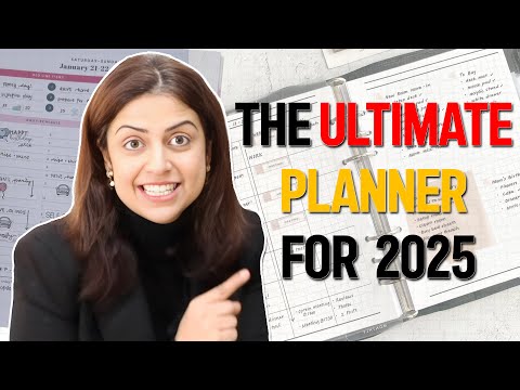 The ULTIMATE PLANNER FOR 2025| A planner that you just can't afford to miss