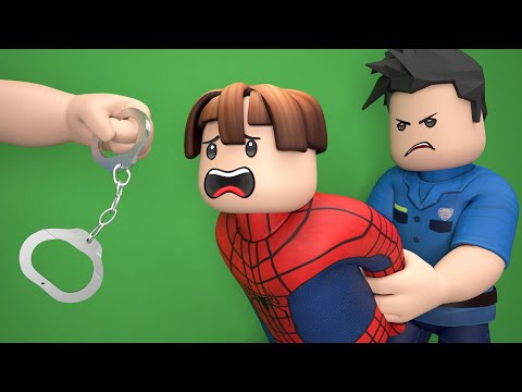 ROBLOX Brookhaven 🏡RP - FUNNY MOMENTS: SPIDER-MAN Jailbreak 2 | Roblox Sun