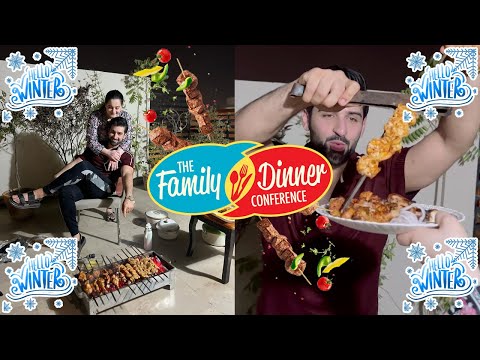 WINTER IS HERE | BACK WITH A FAMILY GET-TOGETHER | MADE BBQ CHICKEN/FISH/PRAWNS FOR EVERYONE | 2023