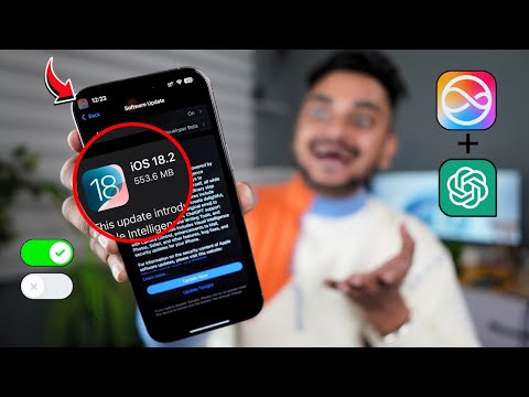 iOS 18.2 Big Update: Image Playground, Wand & Visual Intelligence! Top Features & Tips in Hindi