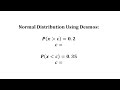 Understanding Normal Distribution and Probability