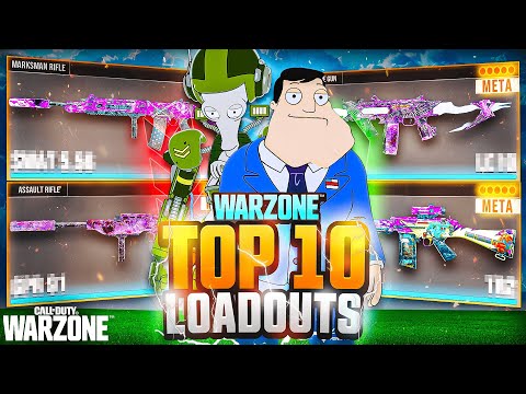 TOP 10 *BROKEN* META Loadouts in Warzone