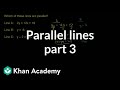 Analyzing Line Equations and Slopes
