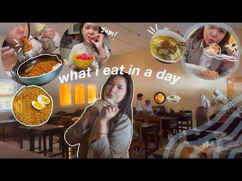 what i eat in a day (indonesia) | Charisa Faith