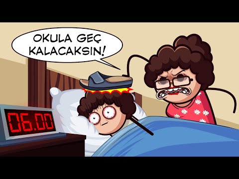 YAZ TATİLİ BİTTİ (En Komik Animasyonlar)