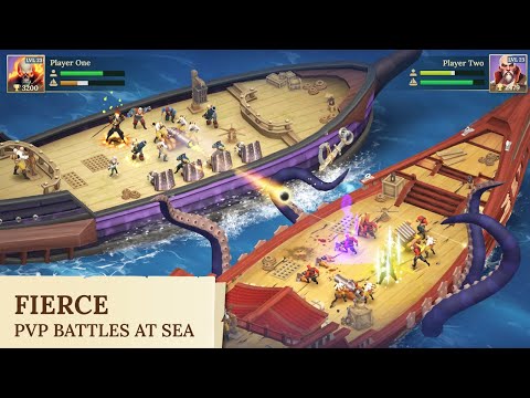 Pirate Ships Build and Fight PvP Online - Walkthrough Mobile Gameplay HD (iOS, Android)