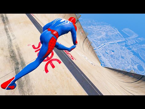 GTA 5 Spider-Man Ragdolls Compilation 117 (Funny Video)