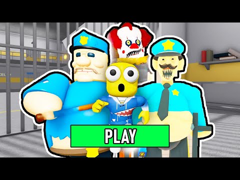 ENFERMER DANS 10 OBBY EXTREME HARRY PRISON, TIMMY ESCAPE, CLOWN, CARS
