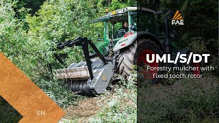 Video - FAE UML/S/DT - Trituradora forestal con cabezal de acople de fuerza mecánica para Land Clearing
