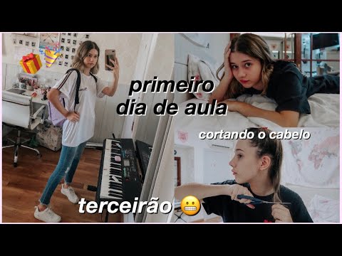 meu primeiro dia de aula 2020 😰