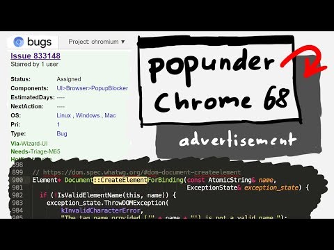 Reverse engineering Popunder.js – Chrome