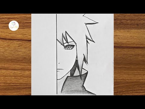 How To Draw Sasuke Uchiha step by step || Easy anime drawing || How to draw for beginners