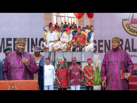 All South East Governors At Election Of The 13th Ohaneze Ndigbo President Elect Sen,Azuta Mbata