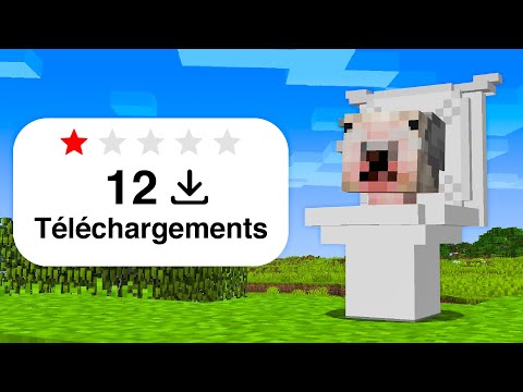 J'ai Testé les Mods les MOINS téléchargés de Minecraft...