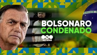 BOLSONARO fue CONDENADO a 27 años de PRISIÓN por el intento de golpe en Brasil - Telefe Noticias