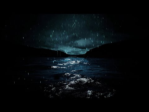 Intense Rainstorm and Strong Thunder at the Ocean sounds | for Relaxing Sleep, Meditation or Study