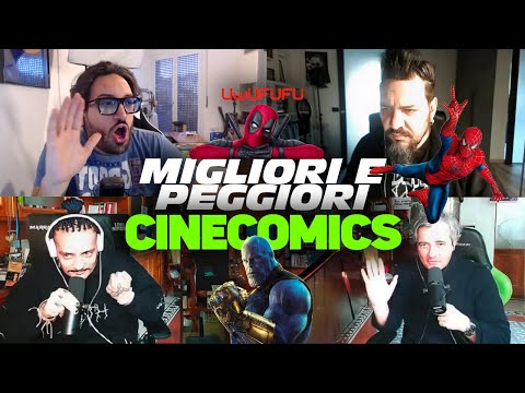 Migliori e Peggiori CINECOMICS/film di Supereroi | uwUFUFU