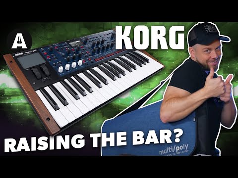 Korg MultiPoly - Raising the Bar for Analog Modelling Synths!