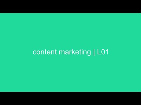 content marketing | L01