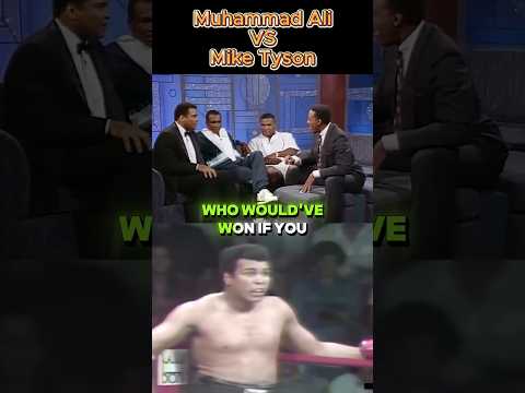 Mike Tyson vs Muhammad Ali - Mike Tyson almost cried ๐ฅบ #boxing #shorts