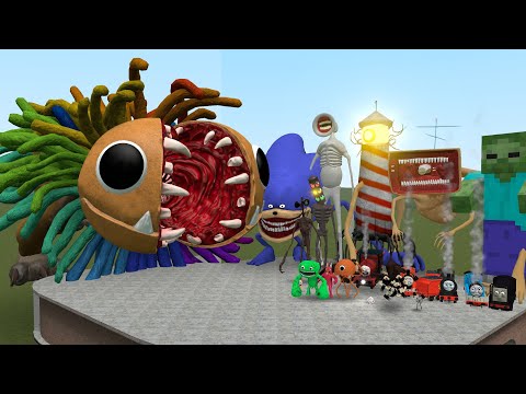 NEW YARNBABY POPPY PLAYTIME CHAPTER 4 VS ALL MONSTERS In Garry's Mod!