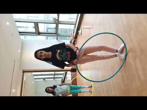 Practice session.       #dance #hulahoop #trending #entertainment #viral #kidsvideo