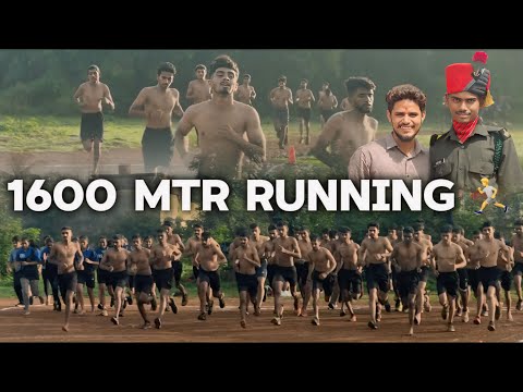 अग्निवीर 1600 MTR Running 🏃💥🤩 #1600mtrruning #running #agniveer