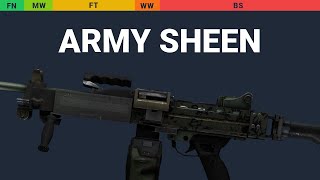 Negev Army Sheen Wear Preview