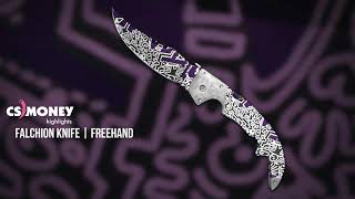 Falchion Knife Freehand Gameplay