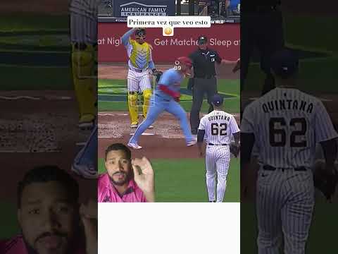 La primera vez que veo esto 😳 #mlblb #beisbol #mlb #baseball #shortsyoutube #shorts #shortvideo