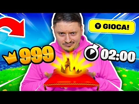 VINCI UNA CORONA OGNI 2 MINUTI su FORTNITE 👑