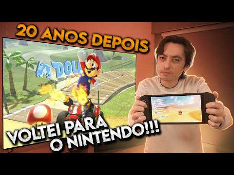 Depois de 20 anos no Playstation... voltei pra Nintendo com o Switch 2! Valeu a pena?